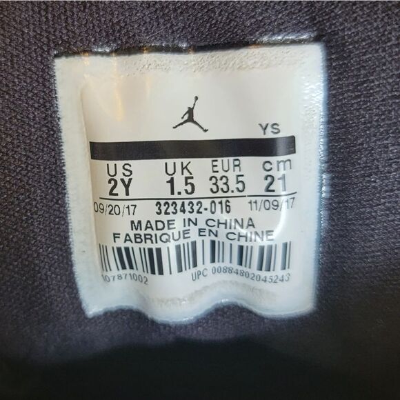 Space Jam 6 Ring Jordan’s Space Jam 2018 • Black Patent Royal White • Kids 2 - Picture 5 of 14